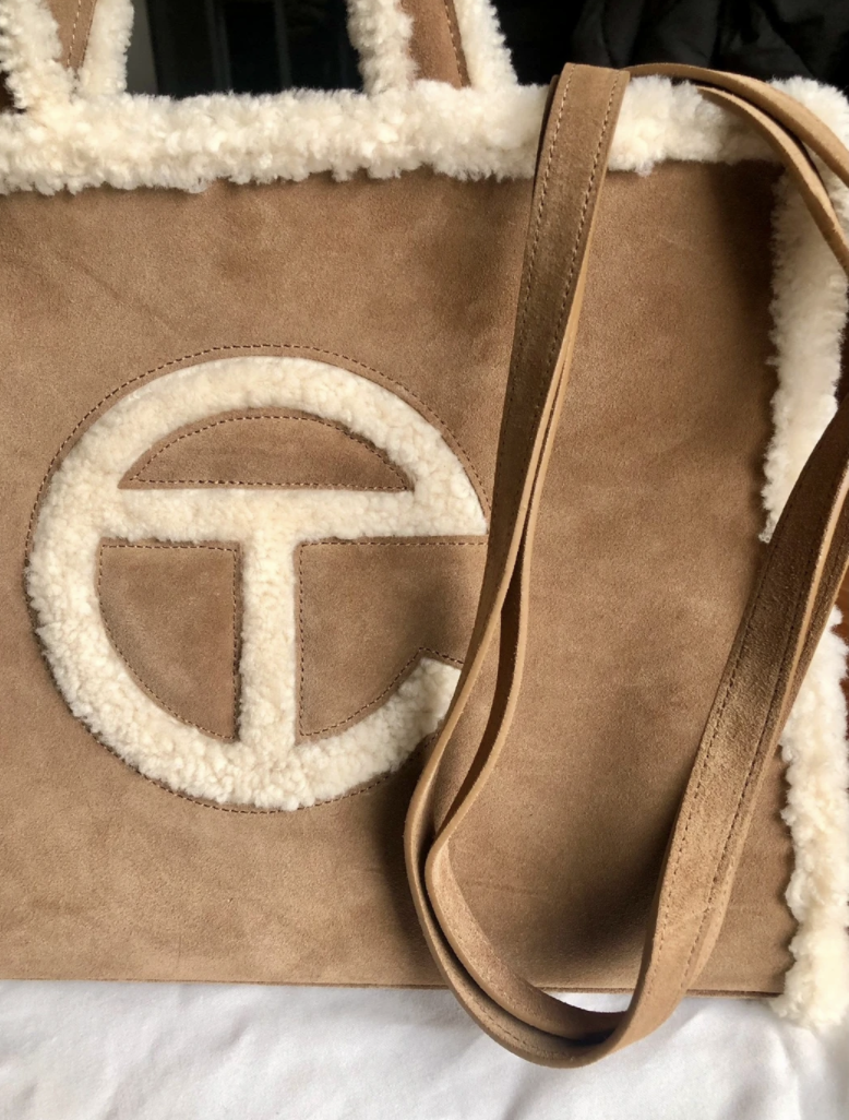 UGG x Telfar Shopping Bag MEDIUM Chestnut in Shearling | eBay UGG x Telfar Shopping Bag MEDIUM Chestnut in Shearling | eBay