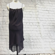 Maroon Collection Dress Maroon Dark Purple Vintage Y2K 90s Size approx. UK 10