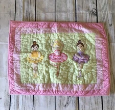 The Company Store Cotton Patchwork Quilted Floral Standard Pillow Shams 2