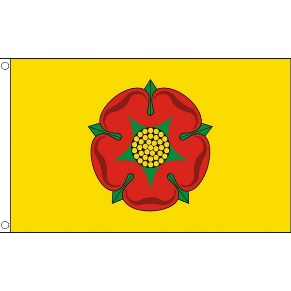 BANDIERA CONTEA DI LANCASHIRE 90x60cm - BANDIERA COUNTY OF LANCASHIRE - INGHILTE