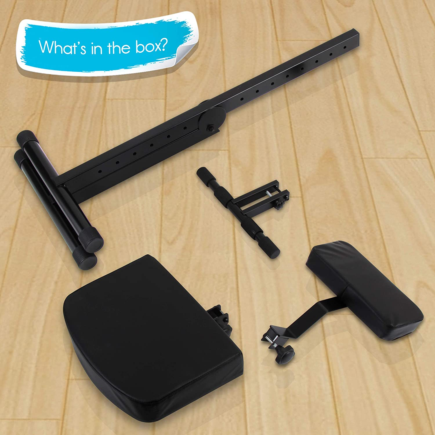 Pyle Portable Adjustable Musician Performer Stool Folding Musicians