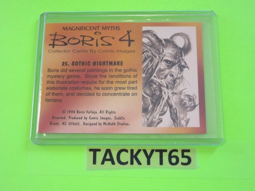 BORIS 4 MAGNIFICENT MYTHS 1994 SINGLE CARD(S) NEW YOU CHOOSE - Picture 176 of 186