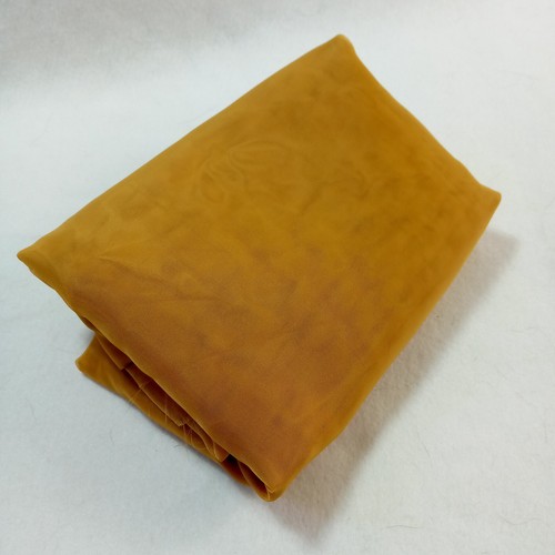 Vintage Sheer Curtain Fabric Woven Old Gold Beige Leighweight 116 in wide 3 yds - Picture 7 of 7