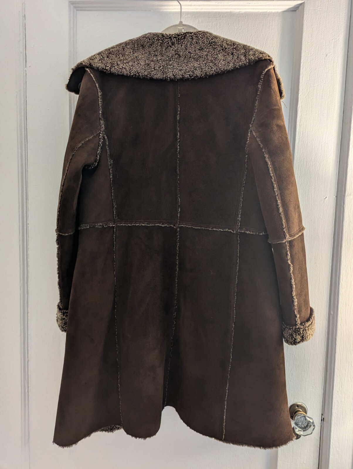 Dominic Bellissimo Patchwork Shearling Coat - Use… - image 2