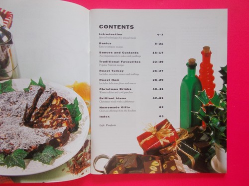 FAMILY CIRCLE - CHRISTMAS RECIPES COOKBOOK - BASICS TO BRILLIANCE - STEP-BY-STEP - Picture 2 of 3