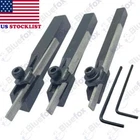 Set of 3 Small Mini Parting Tool Holder Cut Off Tool HSS Blade Unimat Mini Lathe