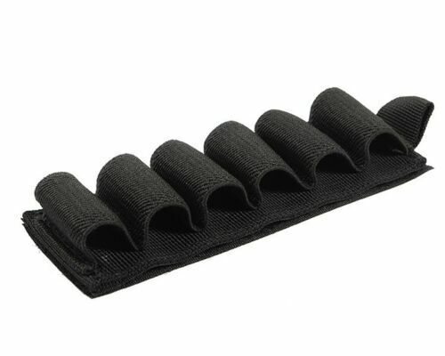 2X Taktisch 6 Runde 12/20GA Stärke Schrotflinte Schalenhalter Patrone Beutel Haken & Schlaufe - Bild 9 von 10