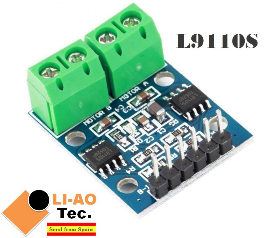 Lot De 2 Modules Driver Moteur L9110S – Pont En H Pour Moteurs DC Ou Stepper – Neuf, Marque TNL
