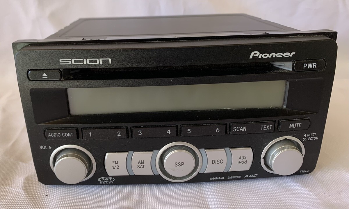Scion Toyota Pioneer OEM CD Radio PT546-00080 DEH-M8027 | 2 DIN
