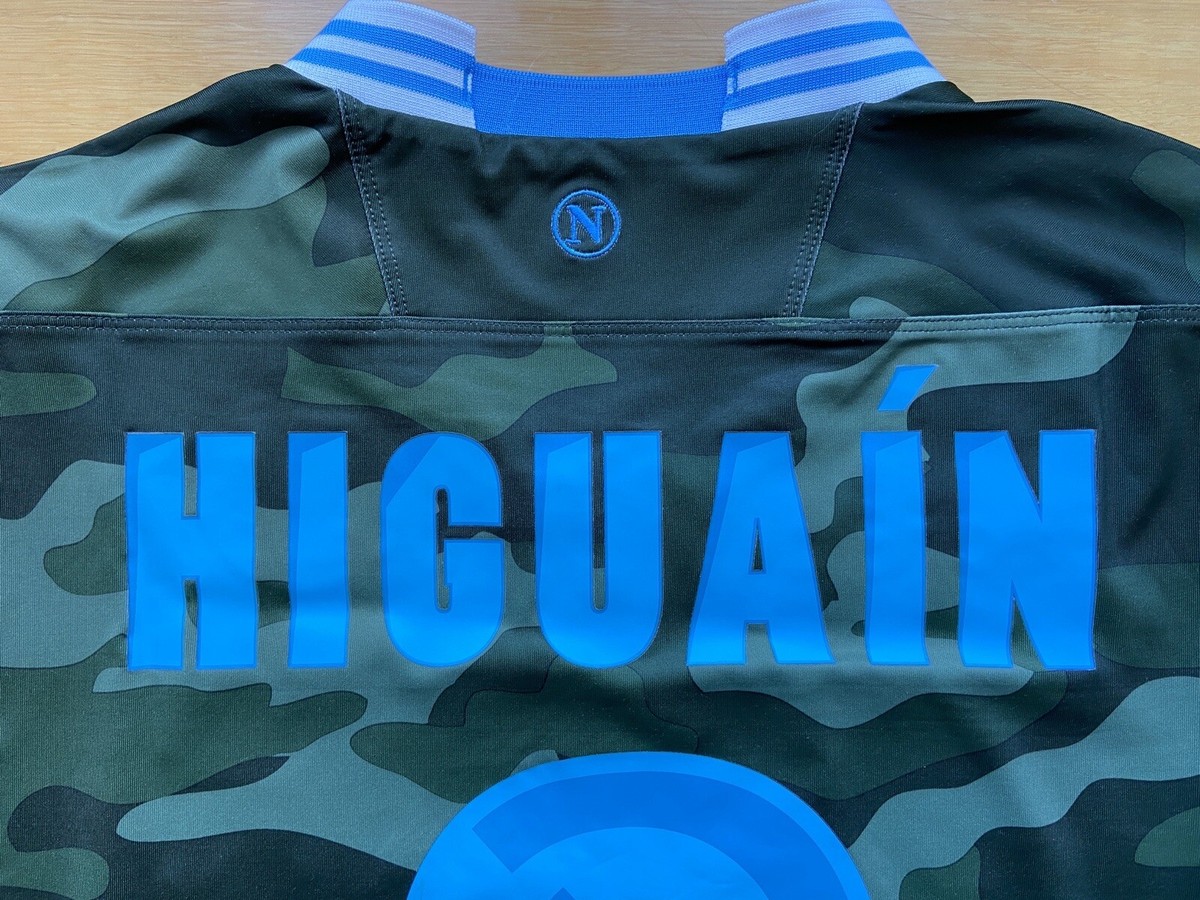 NAPOLI 2013 2014 AWAY FOOTBALL SHIRT SOCCER JERSEY MACRON sz