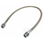 30 Inch Stainless -4AN PTFE Braided Brake Line Hose Turbo Feed Clutch Straight