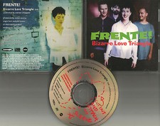 FRENTE Bizarre Love Triangle w/FRONT COVER PROMO DJ CD Single NEW ORDER TRK 1994