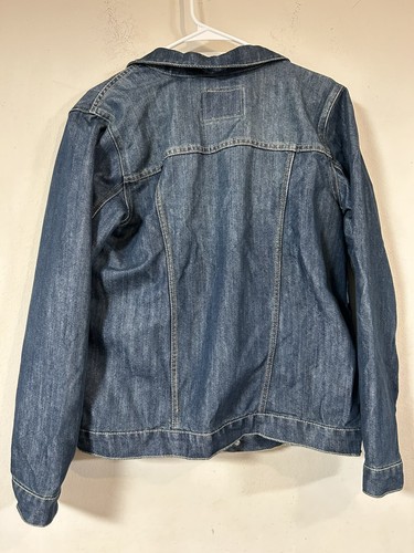Levi’s Jacket Boys XL 13-15 Years Or Adult M Denim Jacket With Red Tag Logo - Picture 2 of 3
