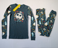 Hanna Andersson Nightmare Before Christmas Pajamas Size 12 Jack Skellington NWT