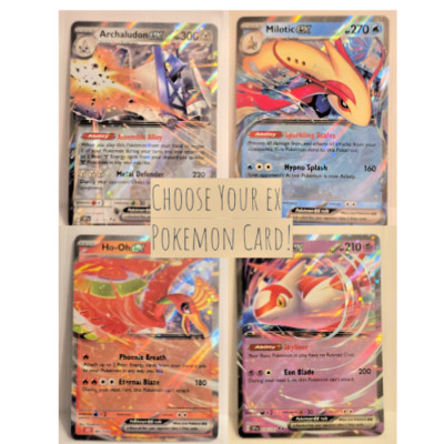 Pokemon ex - Choose Your Card  Scarlet & Violet Ultra Rare Cards 100% Authentic
