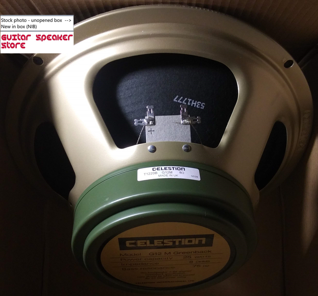 celestion g12m greenback speaker