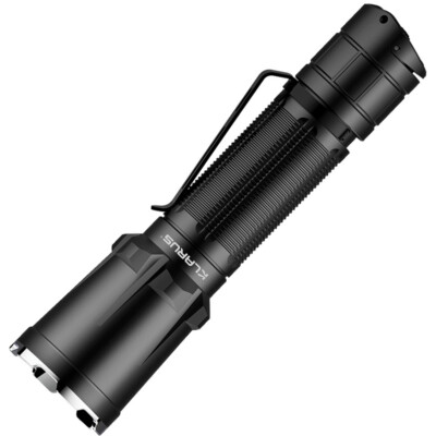 Klarus XT11GT Pro Tactical Flashlight Recharges Resists Water