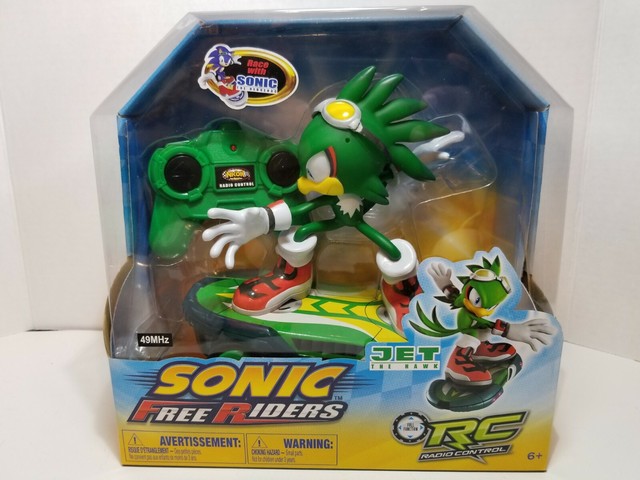 sonic free riders figures