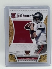 2013 Panini Crown Royale - Rookie  Silhouettes #28 Mike Glennon 43/199 (MEM, RC)
