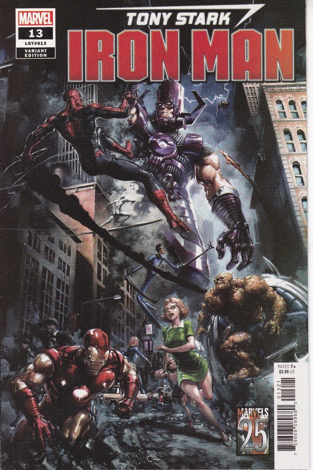 TONY STARK IRON MAN #13 (2019) - VARIANT Cover