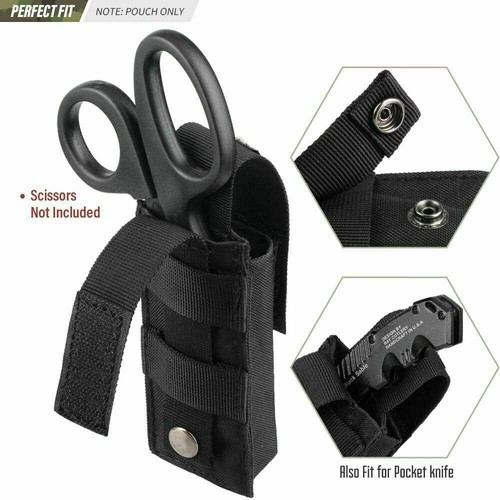 9mm Tactical Magazine Pouch - Triple / Double / Single Airsoft MOLLE Mag Holder - Picture 5 of 24