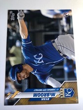 2020 Topps Rookies Jumbo 5x7 Ryan McBroom Royals 671 RC 08/10