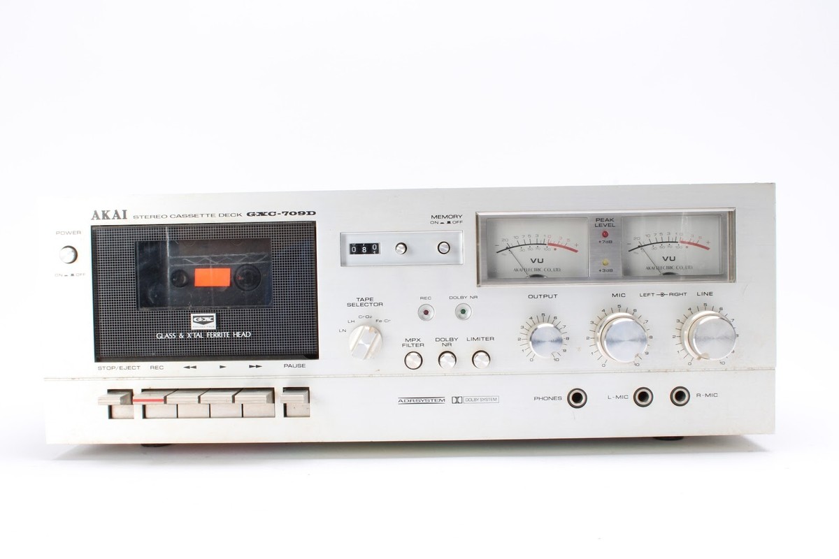 Akai GXC-709D Stereo Cassette Deck - Fair Condition | eBay