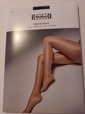 Wolford Neon 40 Nearly Black XL