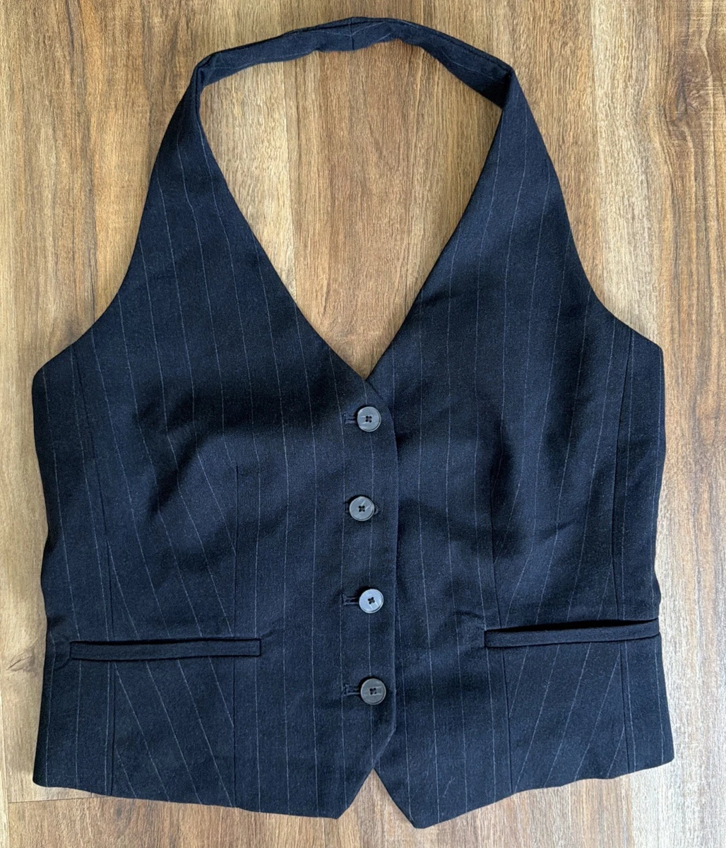 New Women Ladies Tie Up Halter Neck Plain Crop Top Sleeveless Vest T-shirt Tops, wine