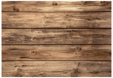Rustic Wood Wall Backdrop Natural Brown Wooden Board Photography Background B...