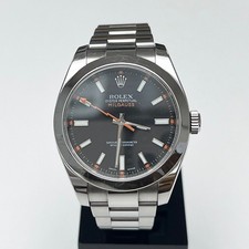 Rolex Milgauss 116400 Black Dial Steel 40mm M-Serial 2008 Full Set Box Papers