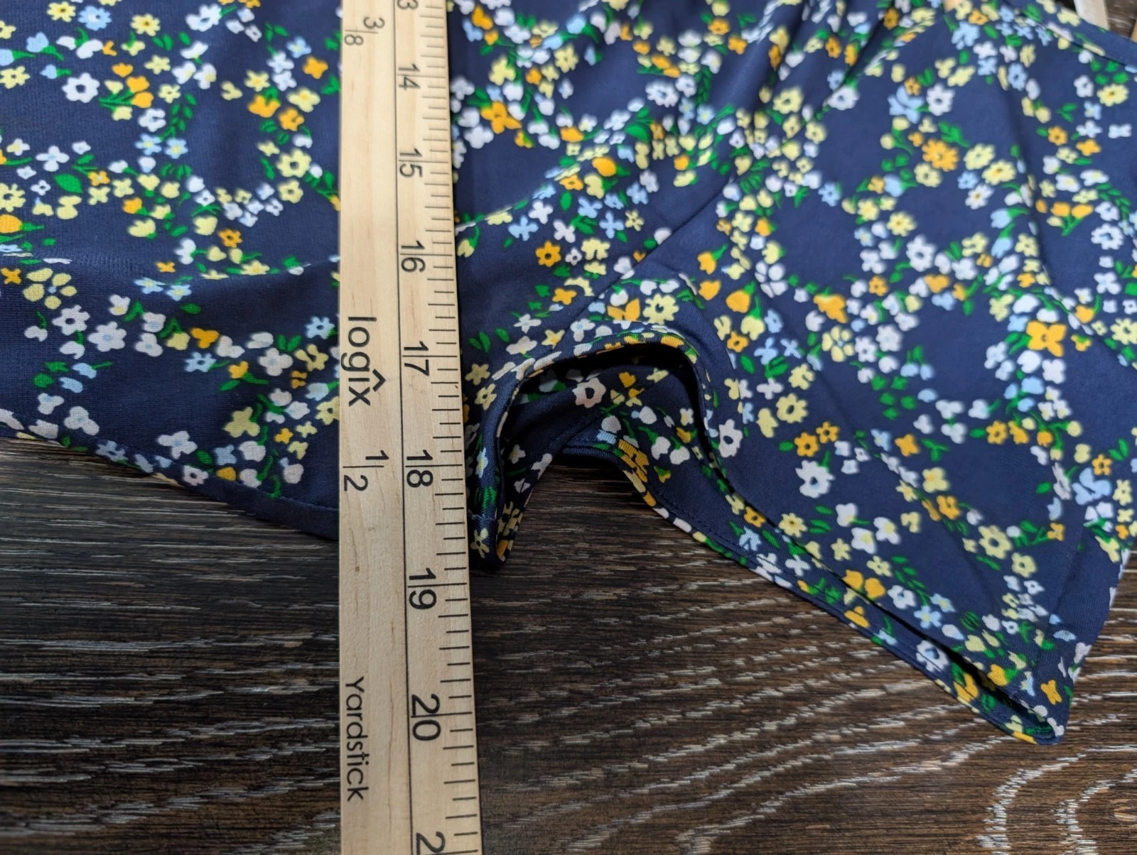 Abito Michael Kors Ditsy floreale blu navy taglia XL floreale 182