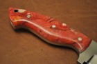 Handmade Custome Stainless Steel J2 knife Beautiful Resin Handle With Cover 170 — photo 5