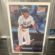 Donruss 1993 Mike Piazza #209 Rated Rookie Base Set Los Angeles Dodgers Card. rookie card picture