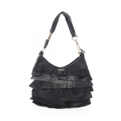 SAINT LAURENT PARIS Saint Tropez Schultertasche 122245 Leder Schwarz Gebrauch...