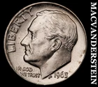 1963-D Silver Roosevelt Dime - Choice Gem Brilliant Unc  Lustrous  #i7033
