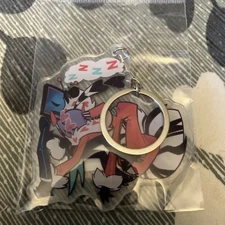 Hazbin Hotel Official After The Battle Keychain - Valentino And Vox - BRAND NEW