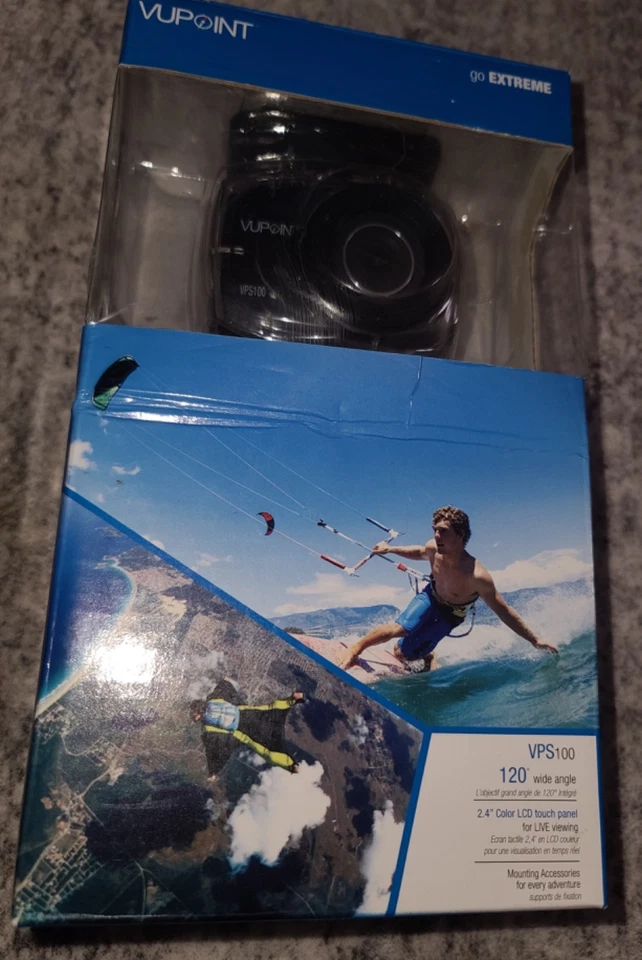 Vupoint Go Extreme VPS100 HD Action Cam - NIB - Image 2 of 4