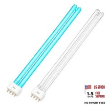 2 Pack 36W 2G11 UV-C Replacement Bulb for Pond Filter Aquarium Clarifier