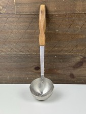Vintage CUTCO USA No. 15 Soup/Chili Ladle Brown Swirl Handle Made In USA