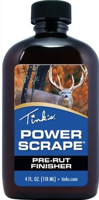 Tinks W5225 Power Scrape  Deer Attractant Pre-Rut Finisher Scent 4 oz Bottle