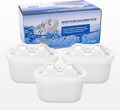 Replacement Filter Compatible with Brita Mavea 1001122,Maxtra,Maxtra+ and LEVOIT