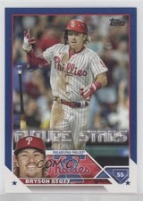 2023 Topps Series 1 Future Stars Retail Royal Blue Bryson Stott #295 15sx