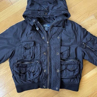 RARE Ralph Lauren Polo Vintage 90's Multi-Pocket Utility Down