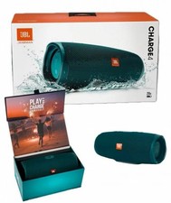 JBL Charge 4 Bluetooth Portable Waterproof Speaker Blue New Factory Sealed
