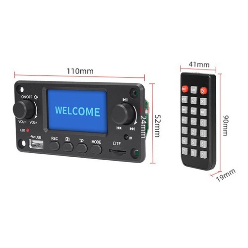 Reproductor de audio digital TPM118B placa decodificadora MP3 portátil de alta calidad MP39841 - Imagen 8 de 8