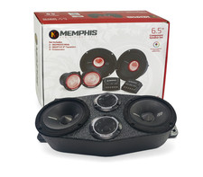 RGB Loaded Universal Speaker Panel 2x6.5 2 X Tweters Speaker Pod Enclosure Box