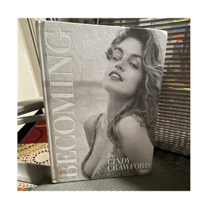 Rizzoli Becoming by Cindy Crawford Hardcover Book English Personal Memoirs