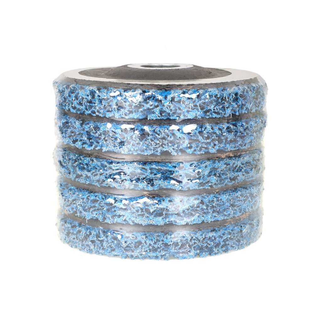 10 PCS 4.5"x 7/8" Blue Strip and Easy Clean Discs Removes Rust Strips Paint