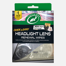 Turtle Wax Headlight Lens Renewal Wipes Kit Headlight Restorer Uv Protection